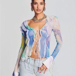 Retrofete aviva blouse